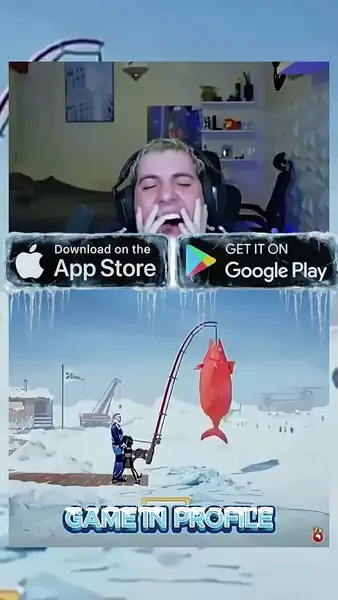 Кадр рекламы Ice Fishing Online