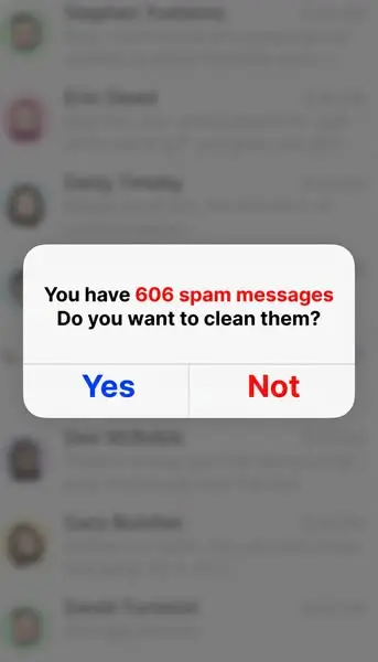 Кадр рекламы Optimal Cleaner App