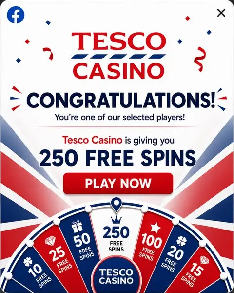 Кадр рекламы Tesco Casino