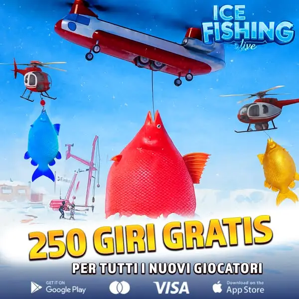 Кадр рекламы Ice Fishing Live