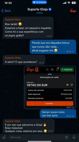 Кадр рекламы Ginja