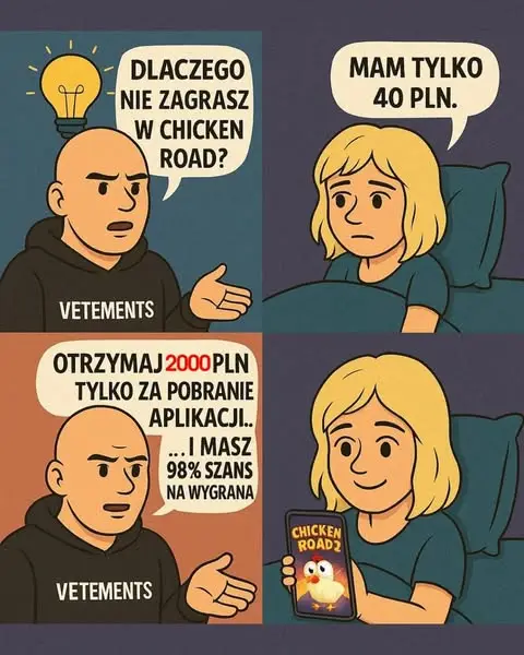Кадр рекламы Chicken Road Rush