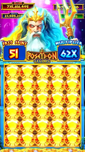 Кадр рекламы Poseidon Legends Casino
