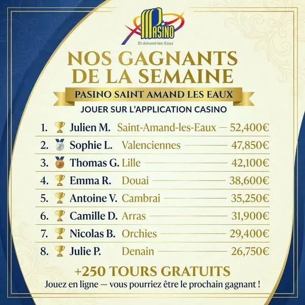 Кадр рекламы Сasino Saint Amand Les Eau