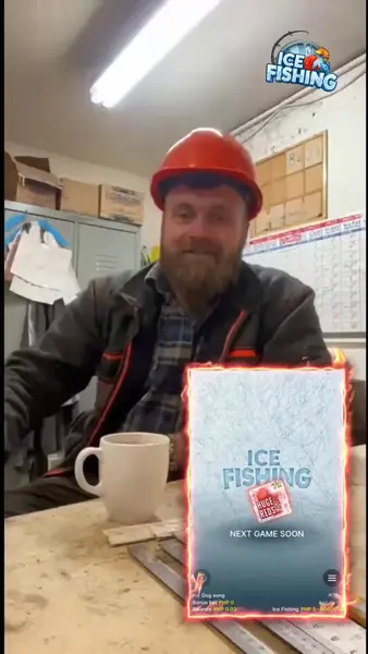 Кадр рекламы Ice Fishing