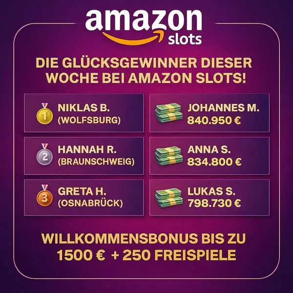Кадр рекламы Amazon Slots