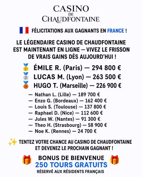 Кадр рекламы Casino de Chaudfontaine