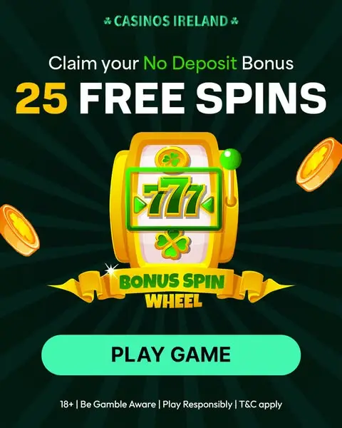 Кадр рекламы Irish Online Casinos