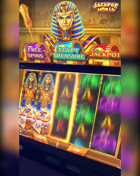 Кадр рекламы Enigma of Egypt Jackpot