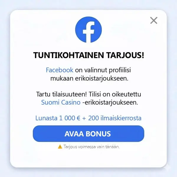 Кадр рекламы Suomi Casino