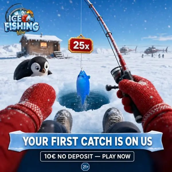 Кадр рекламы Ice Fishing 
