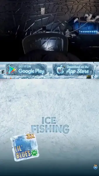 Кадр рекламы Ice Fishing