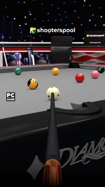 Кадр рекламы shooterspool