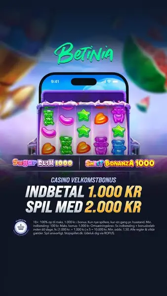 Кадр рекламы Betinia Danmark