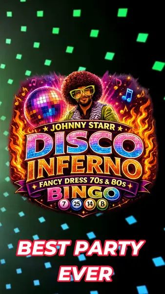 Кадр рекламы Boogie Bingo Events