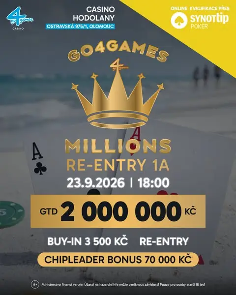 Кадр рекламы Casino Go4games Hodolany