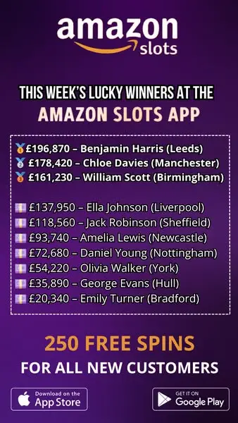 Кадр рекламы Amazon Slots
