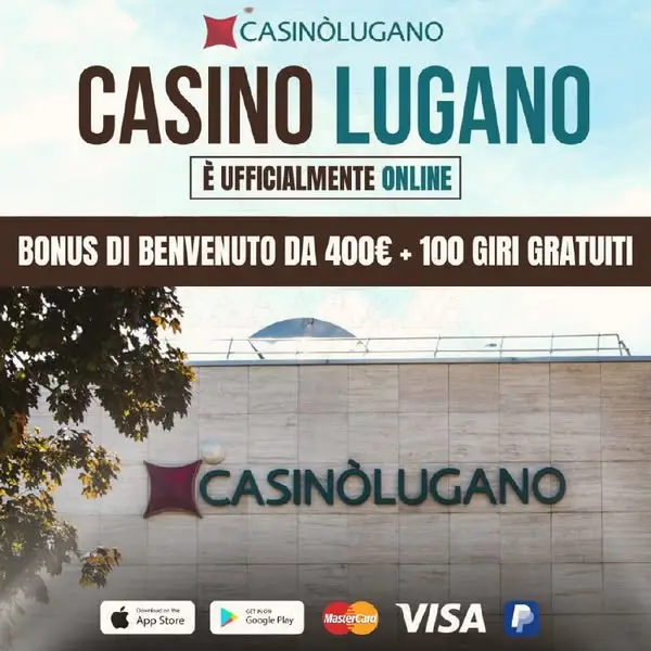 Кадр рекламы Casino Lugano