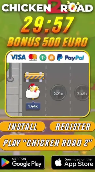 Кадр рекламы Ch1cken Road