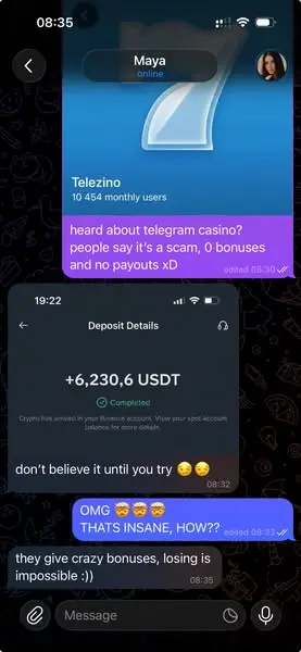 Кадр рекламы Telezino