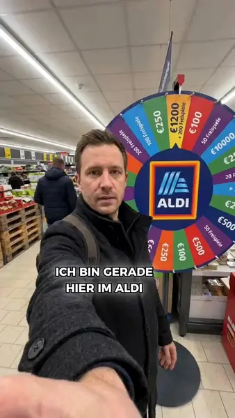 Кадр рекламы ALDI online slots