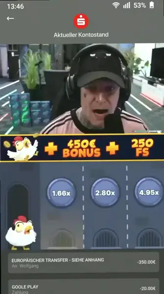 Кадр рекламы Chicken Darts