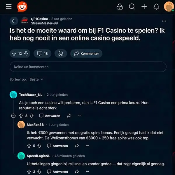 Кадр рекламы Casino F1