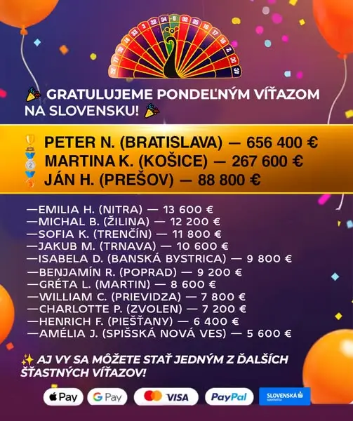 Кадр рекламы Lucky Zone Slovensko