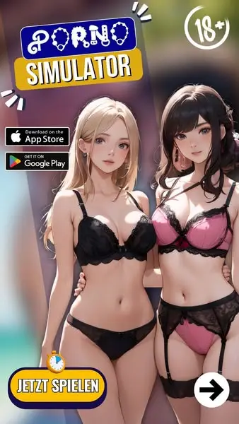 Кадр рекламы Love game Der Simulator