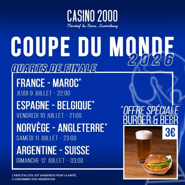Кадр рекламы Casino 2000 Mondorf-les-Bains