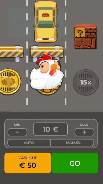 Кадр рекламы Chicken Road