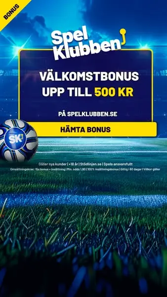 Кадр рекламы Spelklubben
