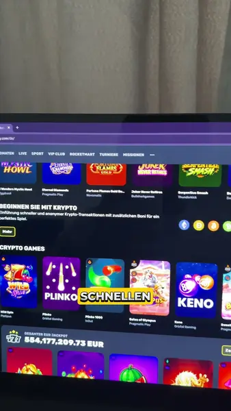 Кадр рекламы Die Spielbank