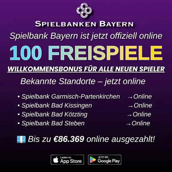 Кадр рекламы Spielbank & Casino Map Deutschland