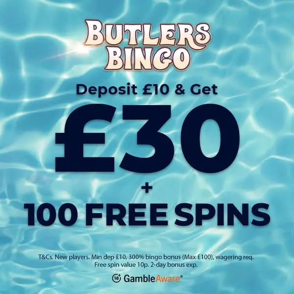 Кадр рекламы Butlers Bingo