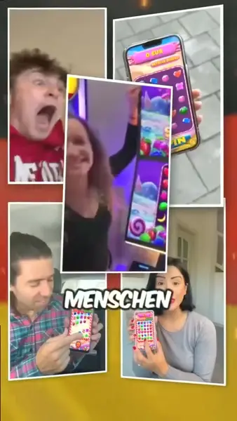 Кадр рекламы WinVibe Germany