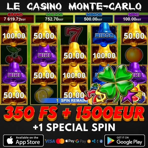Кадр рекламы Le casino monte carlo