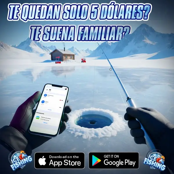 Кадр рекламы Ice Fishing