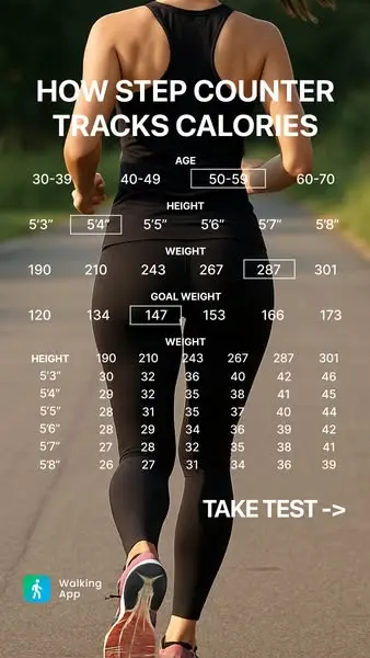 Кадр рекламы Walking App
