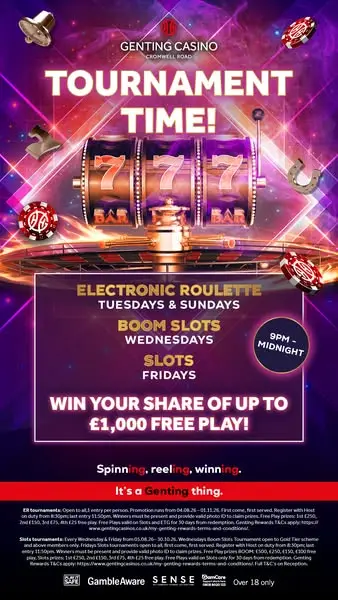 Кадр рекламы Genting Casinos UK