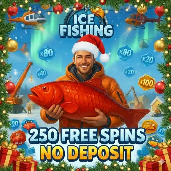 Кадр рекламы Ice Fishing