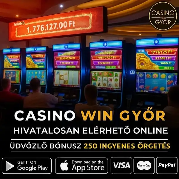 Кадр рекламы Casino Win Győr