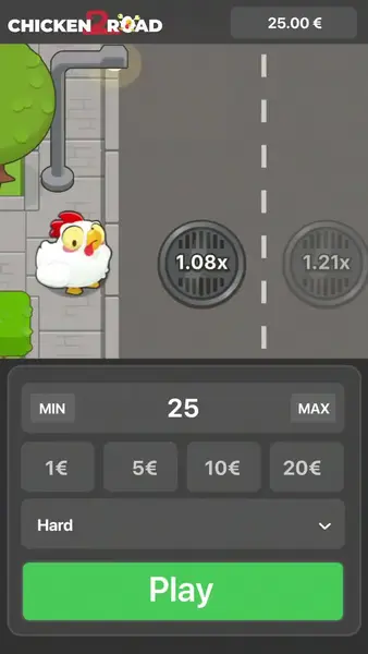 Кадр рекламы Chicken Road