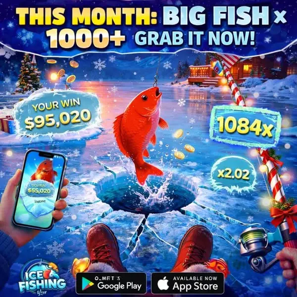 Кадр рекламы Ice Fishing