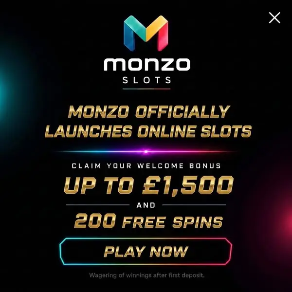 Кадр рекламы Monzo Slots
