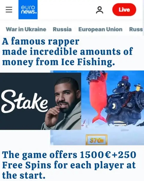 Кадр рекламы Ice Fishing
