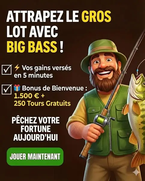 Кадр рекламы Big Bass