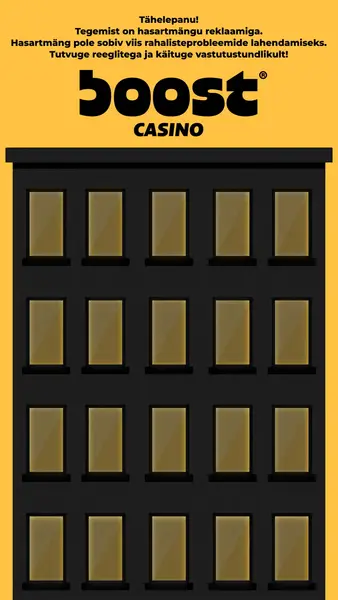 Кадр рекламы BoostCasino Estonia