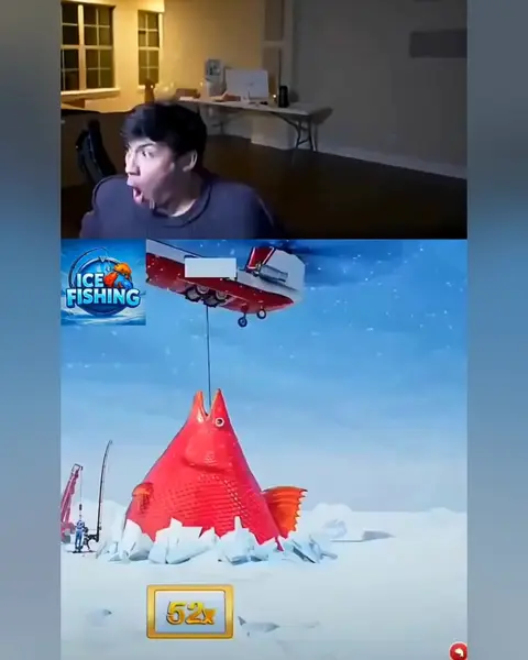 Кадр рекламы Ice Fish