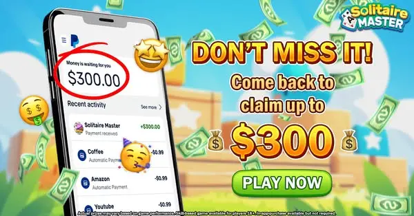 Кадр рекламы Solitaire Master - Classic